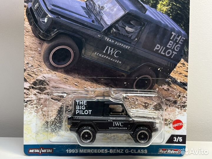 Hot wheels premium 1993 mercedes G-class