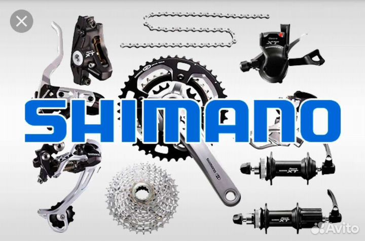 Вело запчасти Shimano