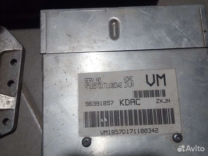 Блок управления двигателем Renault Logan symbol