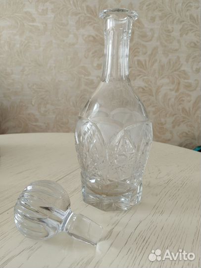 Штоф графин хрустальный СССР
