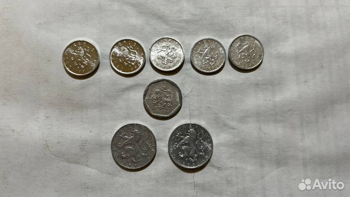 Монеты Чехия старые