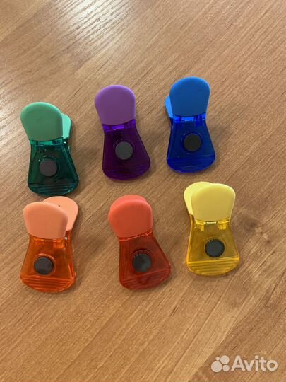 Зажимы для пакетов магнитные