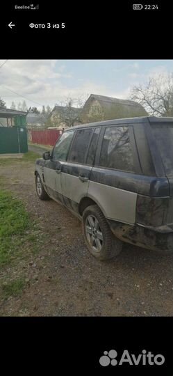Land Rover Range Rover 4.4 AT, 2003, 200 000 км
