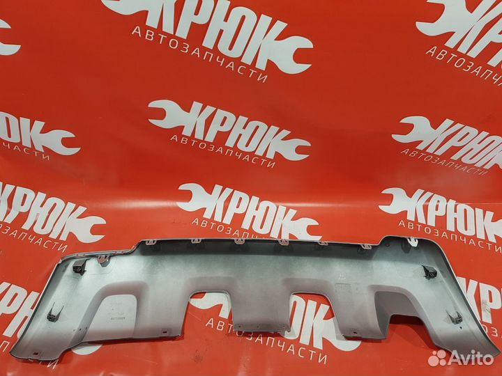 Накладка на задний бампер Renault Duster 2 2015