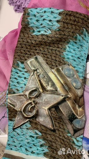 Elisa Cavaletti дизайнерский новый палантин