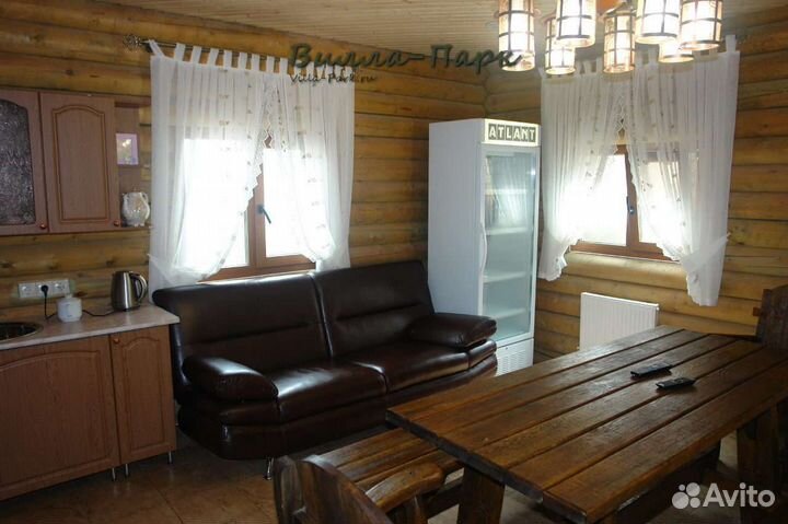 Русская баня на дровах 1300 час