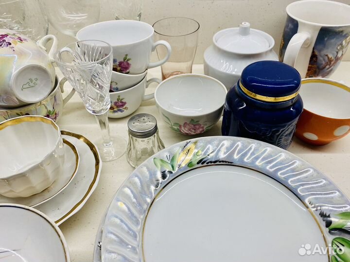 Посуда СССР дулево вербилки китай япония