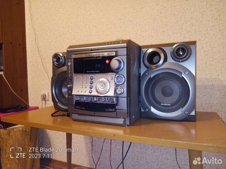 Музыкальный центр samsung с караоке