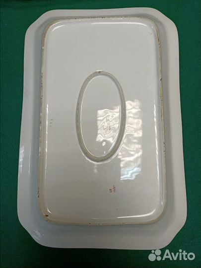 Блюдо фарфор. 19 век