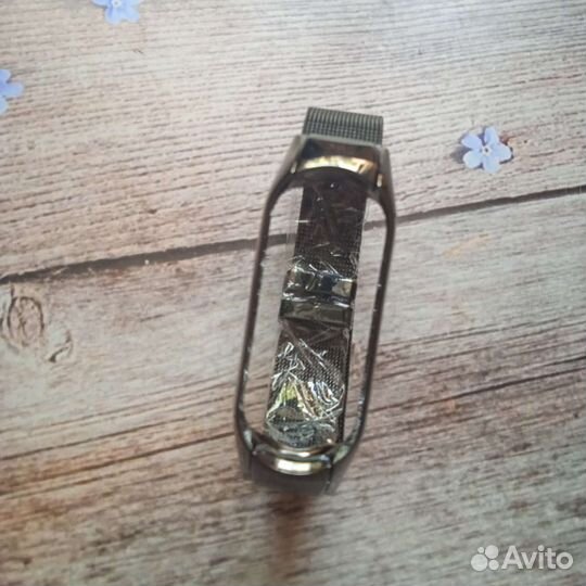 Ремешок металлический на mi band 5/6