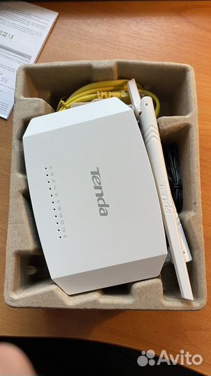 Роутер wifi Tenda D301 adsl2+ 100mbit