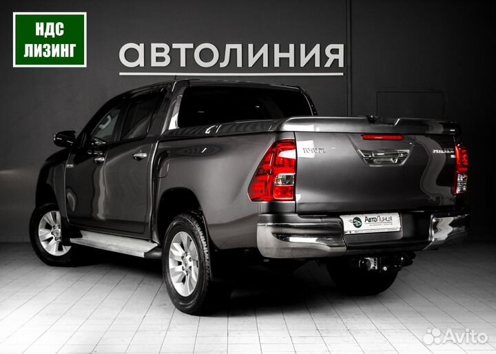 Toyota Hilux 2.8 AT, 2017, 120 000 км