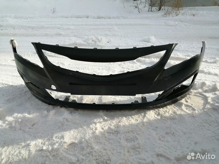 Бампер hyundai solaris 10-17
