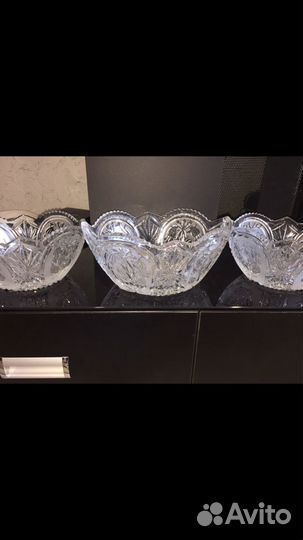 Хрустальная ваза