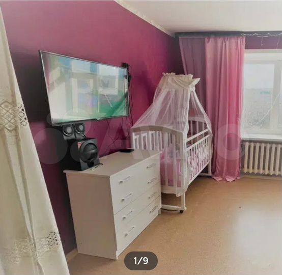 Комната 19,5 м² в 1-к., 5/5 эт.
