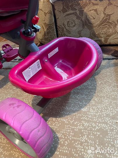 Велосипед коляска с ручкой