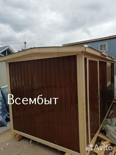 Контейнер бытовка для склада и мастерской