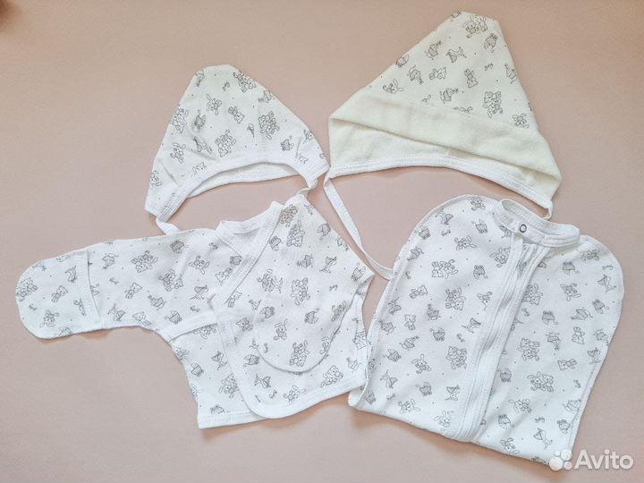 Набор на выписку 7в1 / комплект в роддом (новый)