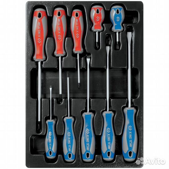 Набор отверток king tony 9-31110MR