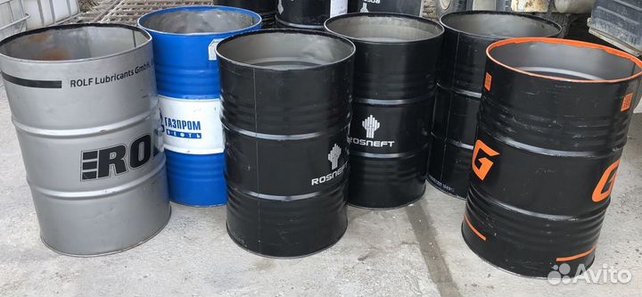 Бочки металлические 200л для воды/хранения