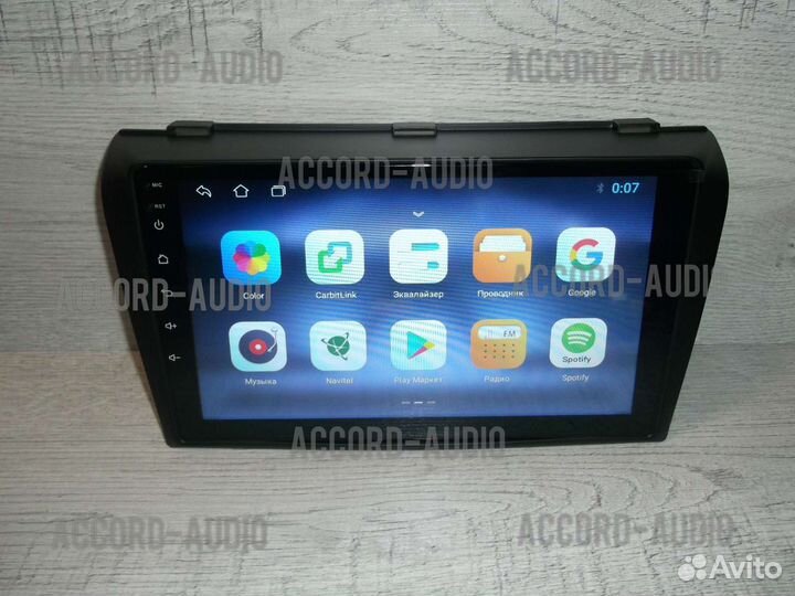 Магнитола Mazda 3BK Android GPS WiFi Bluetooth