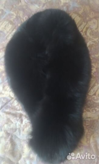 Меховой воротник-горжетка песец