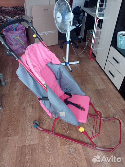 Санки коляска ника