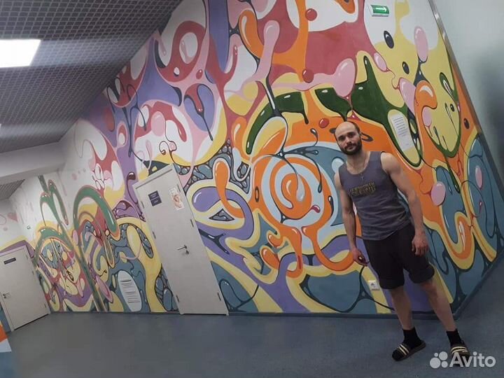 Роспись стен для бизнеса