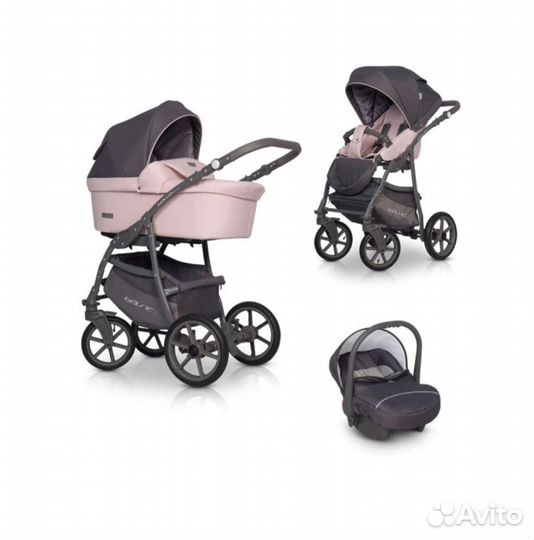 Коляска 3 в 1, автокресло