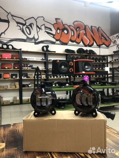 Противотуманные фары на LADA Priora 1 30W