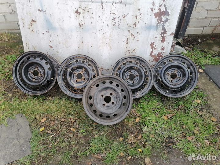 Штампованные диски r14 от Daewoo Nexia