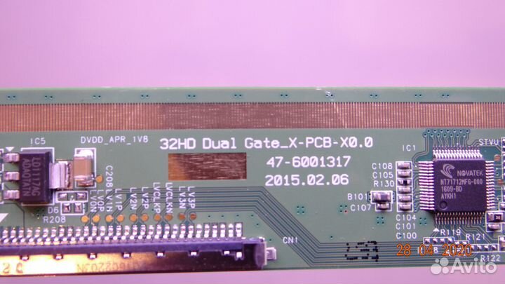 32HD dual gate X-PCB-X0.0 47-6001317