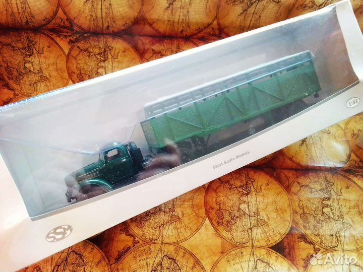 Зил-ммз-164ан с полуприцепом одаз-857Б