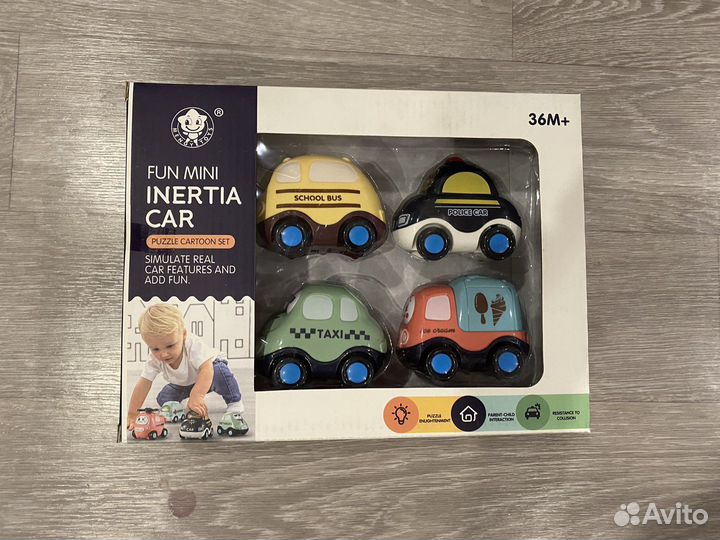 Игрушки машинки в наборе