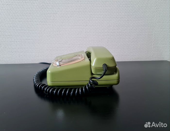 Стационарный телефон дисковый рабочий СССР