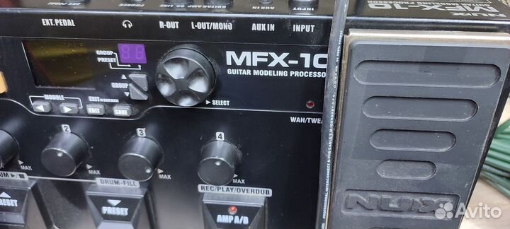 Гитарный процессор NUX MFX-10