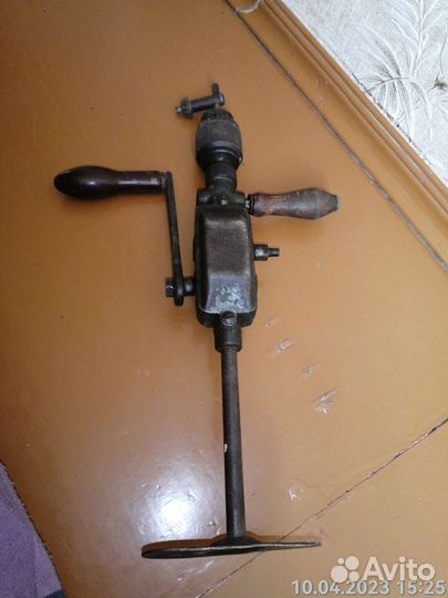 Дрель ручная механическая СССР