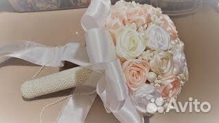 Букет из атласных лент