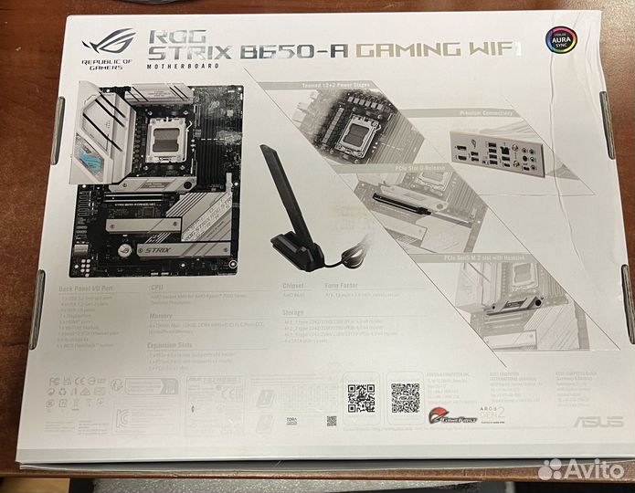 Плата Asus ROG Strix B650-A Gaming WiFi