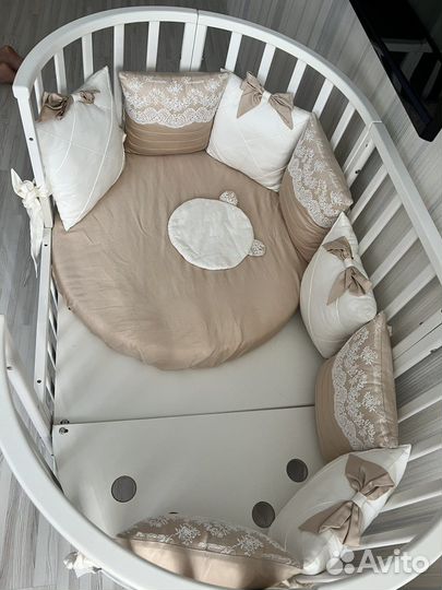 Детская кроватка трансформер 8 в 1