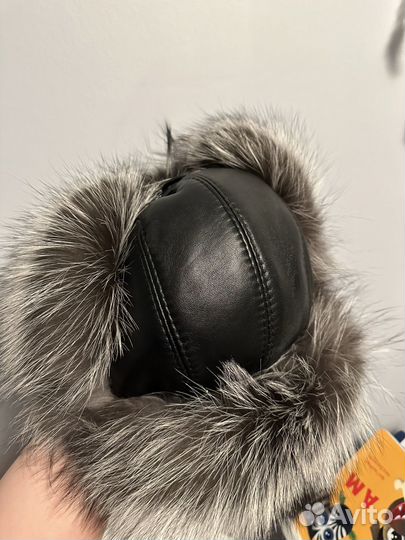 Шапка из чернобурки