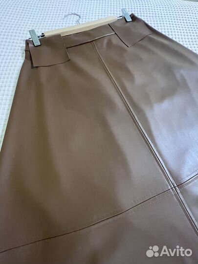 Кожаная юбка