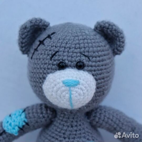 Мишка,Тедди''\ вязанная игрушка ручной работы
