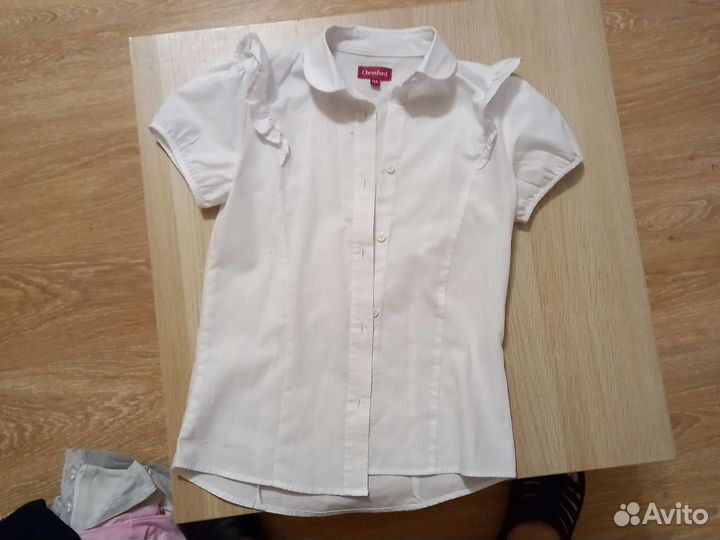 Блуза школьная х/б