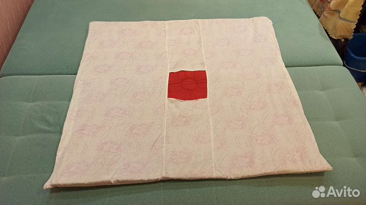 Детское ватное тёплое одеяло 110х110