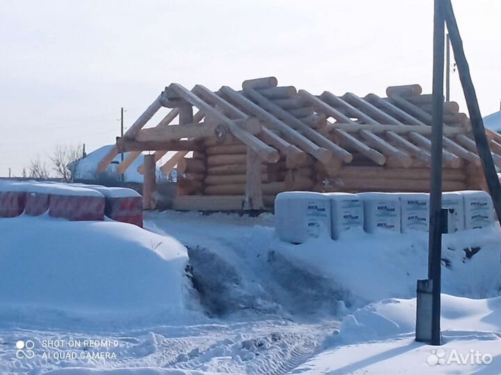 Срубы бани дома канадская рубка