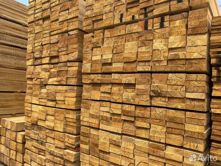 Доска обрезная 50х150х6000мм с доставкой