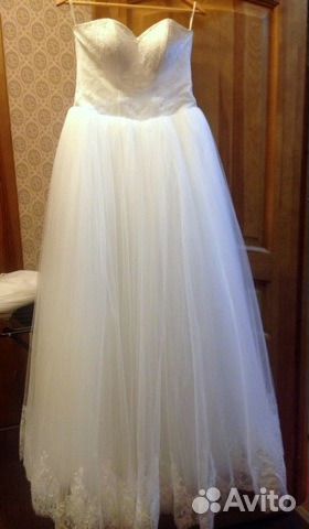 Свадебное платье,фата+чехол