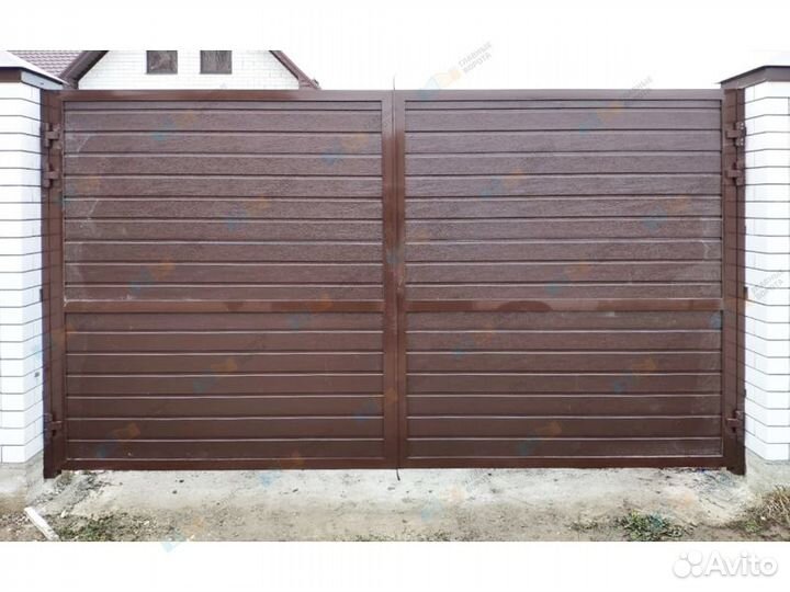 Распашные ворота / Автоматика для ворот