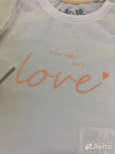 Боди для девочки новый